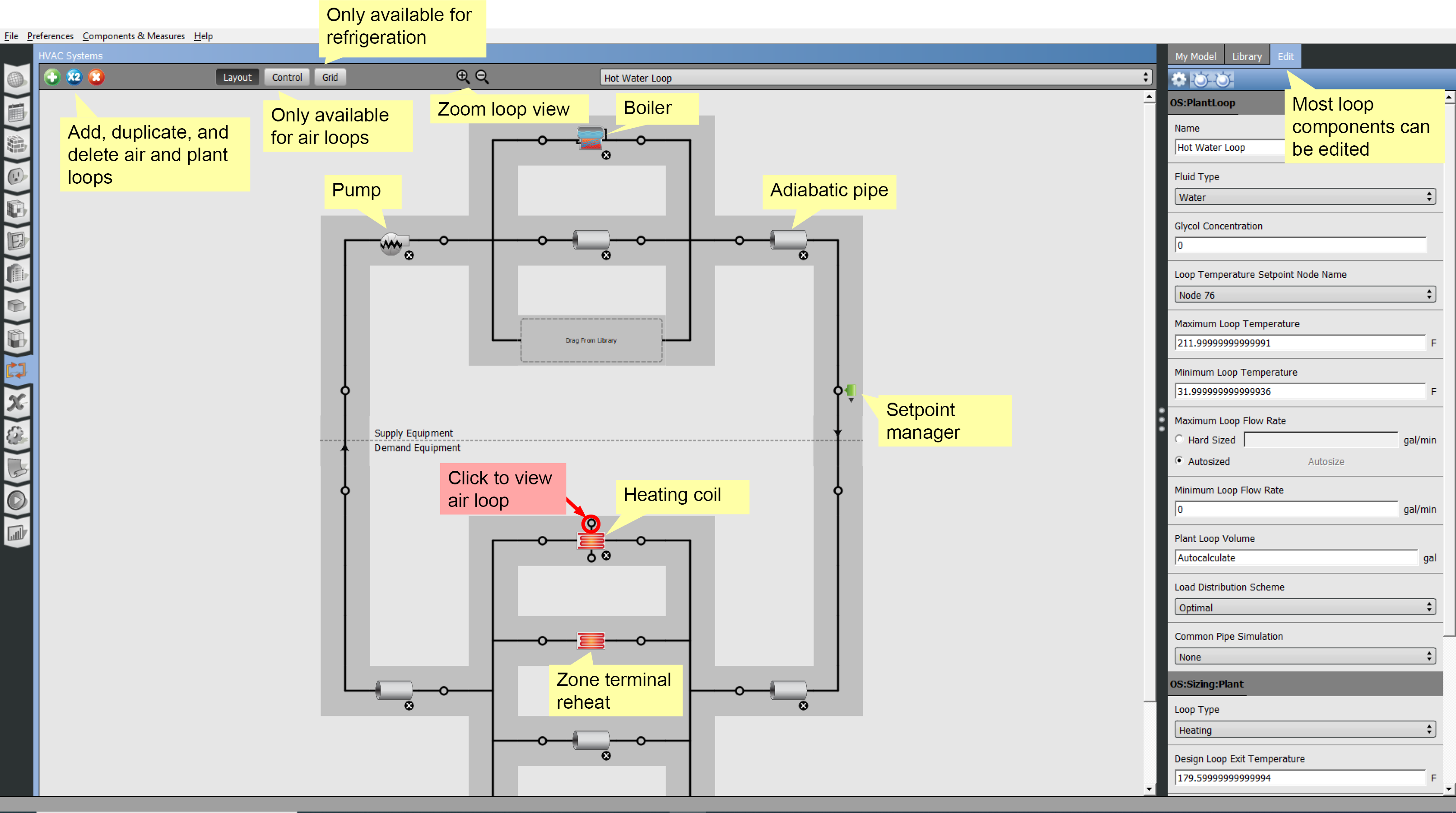 Click to view Hot Water Loop