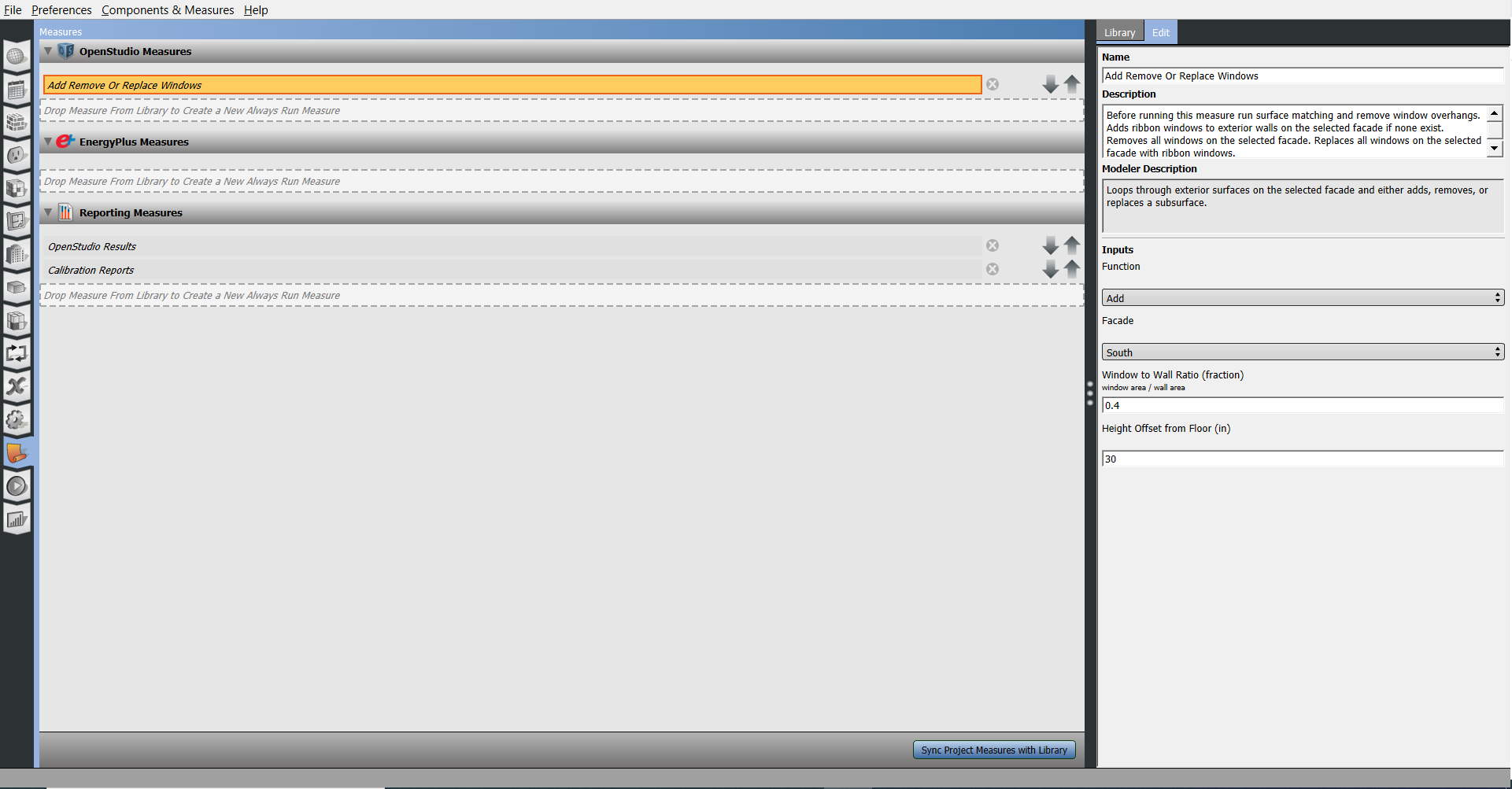 Click to view Measures Tab Fields
