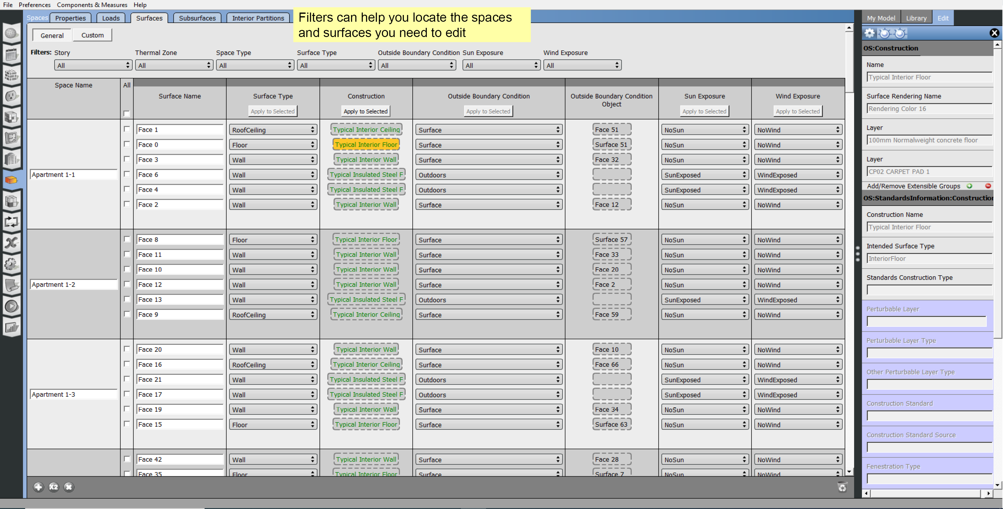 Click to view Spaces Surfaces