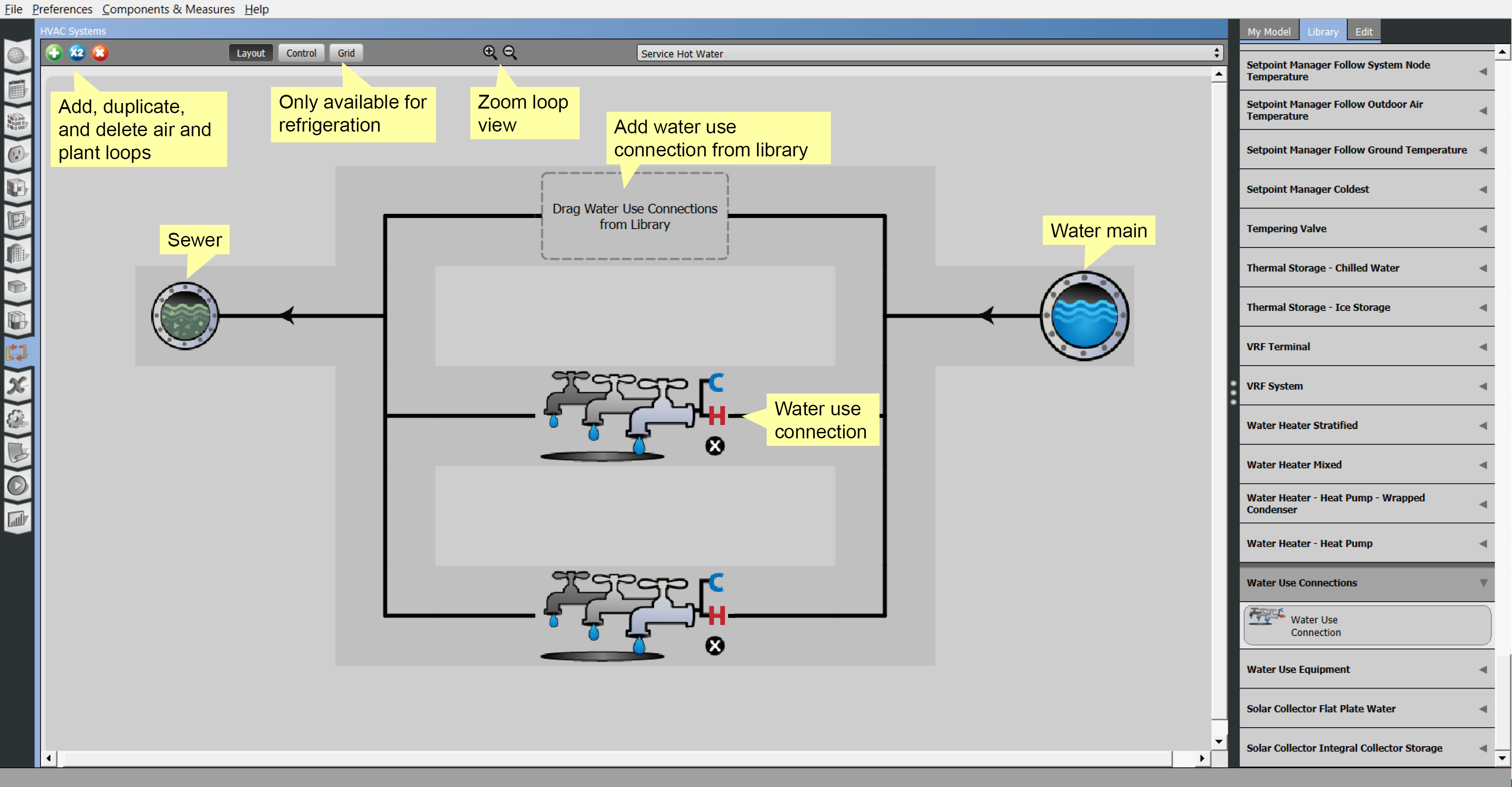 Click to view Service Hot Water