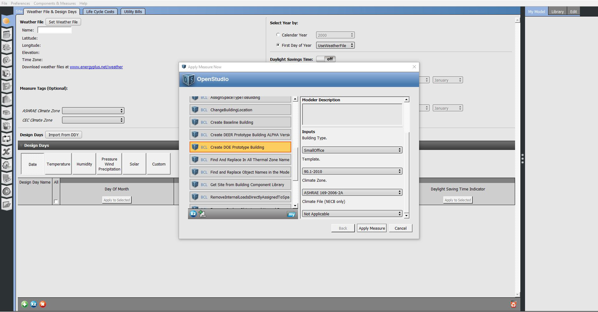 Click to view Apply Measure Now