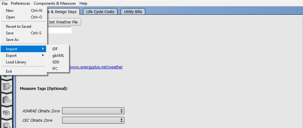 File Menu" "Click to view File Menu