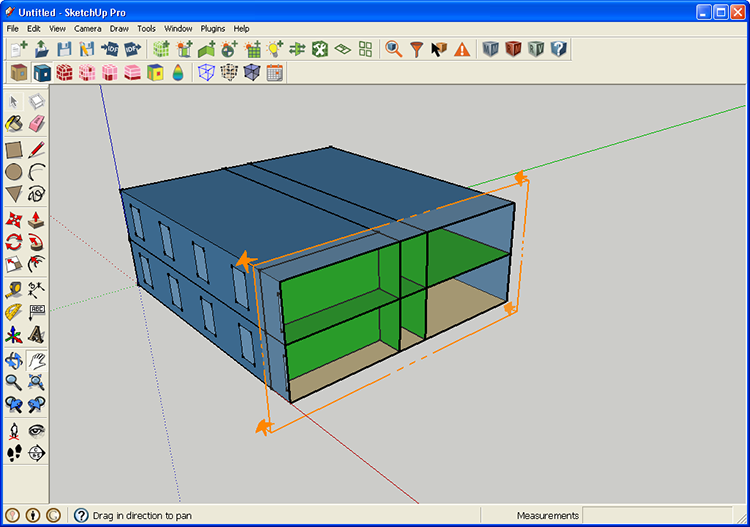 Model in Render by Boundary Condition Mode