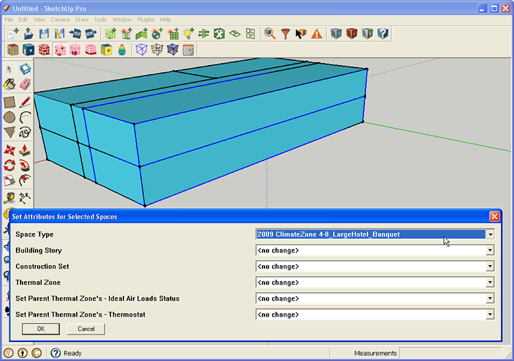 Space Attributes Dialog