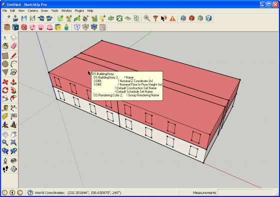 Model in Render by Building Story Mode