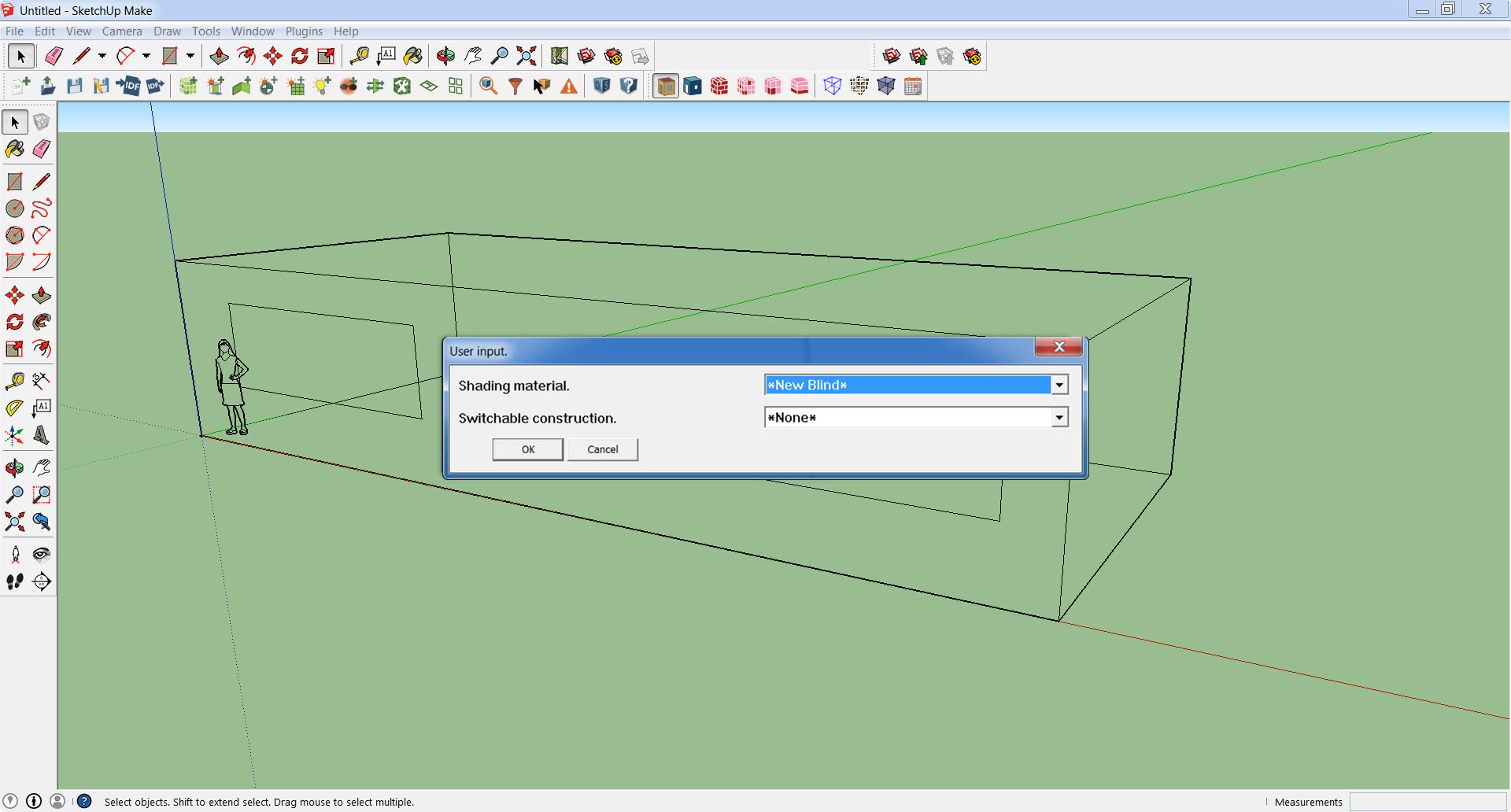 Add Shading Controls Dialog