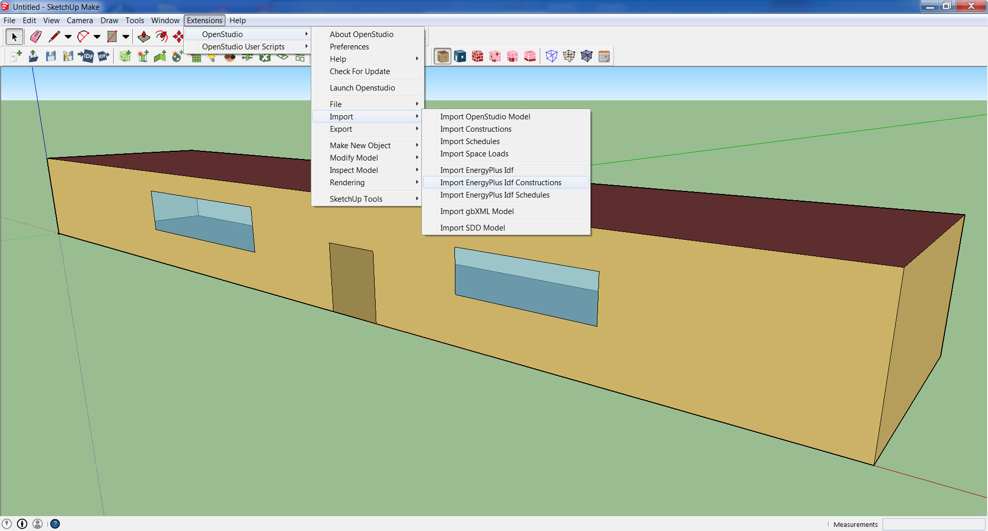 Import Window Property Frame and Divider
